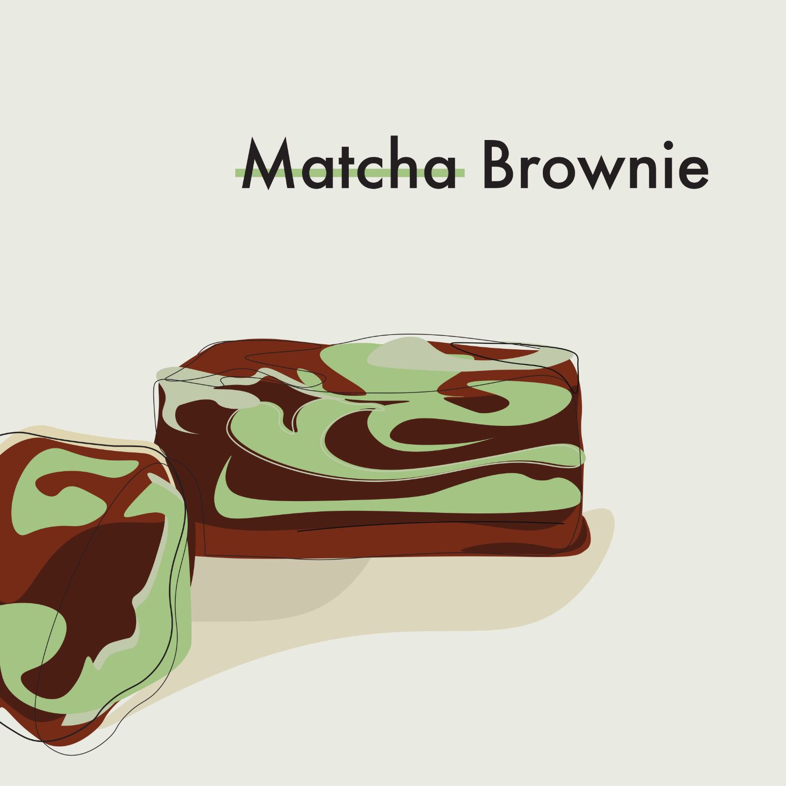 Matcha Brownies