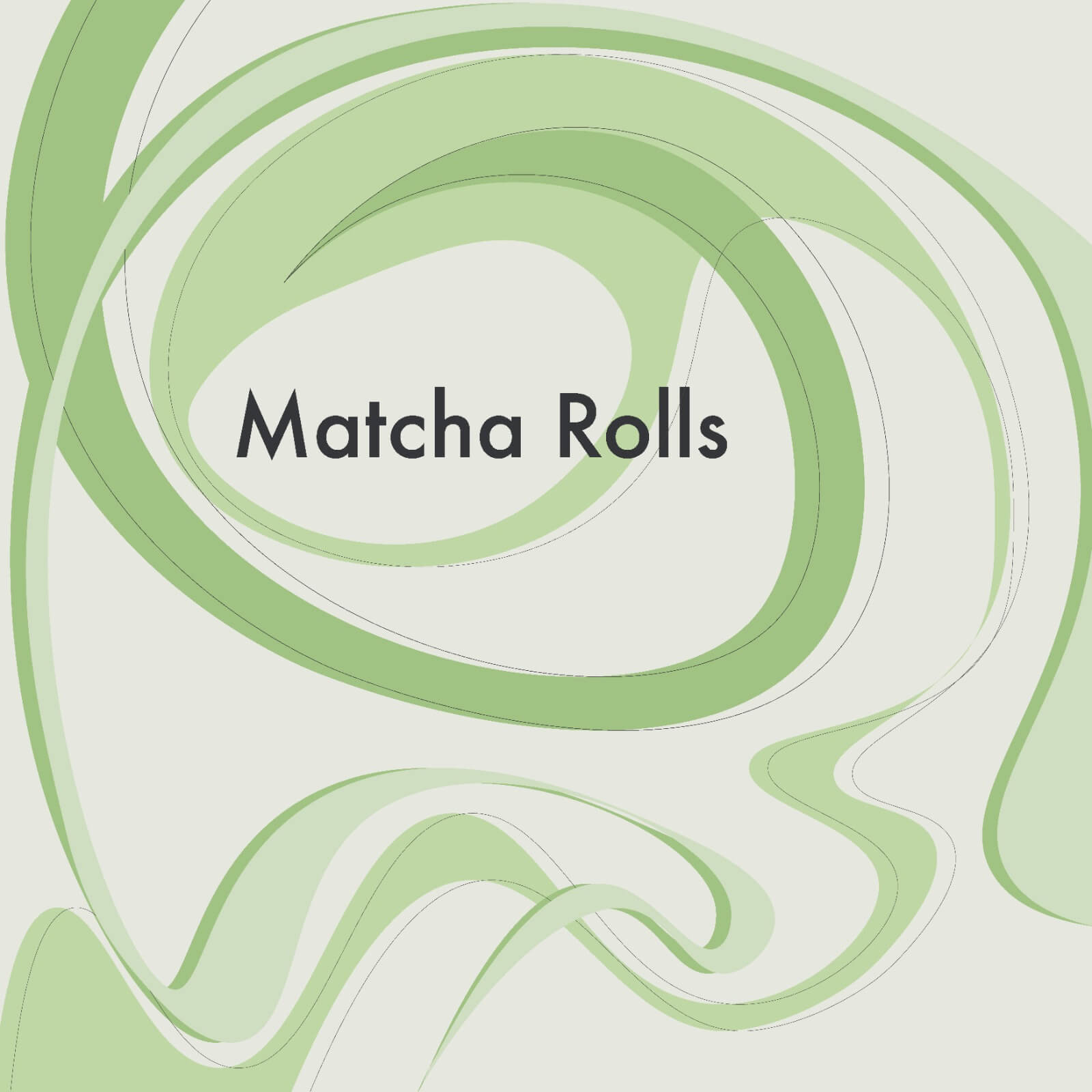 Matcha Rolls – Rezept für Zimtschnecken mit Matcha