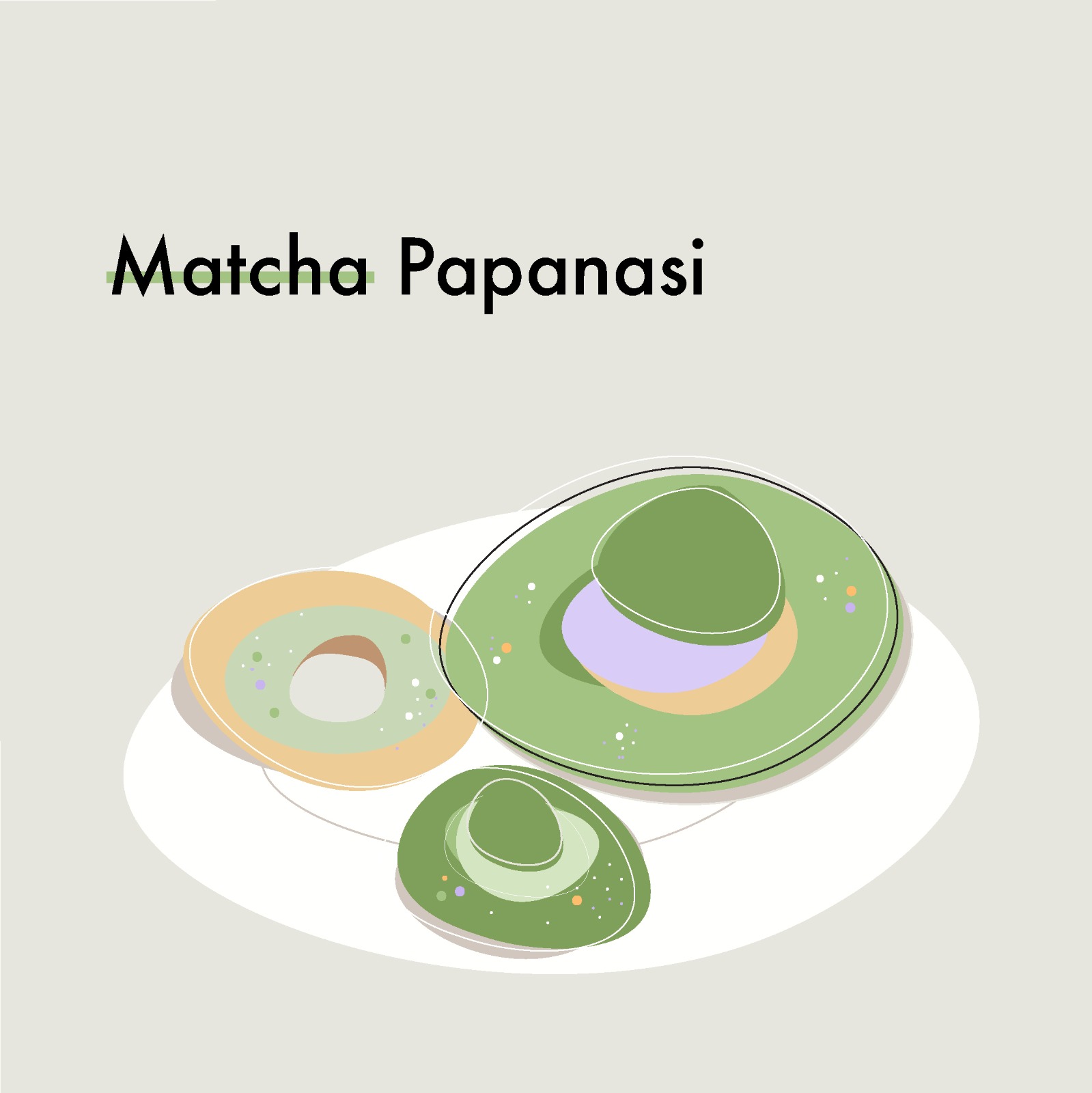 Matcha Papanasi