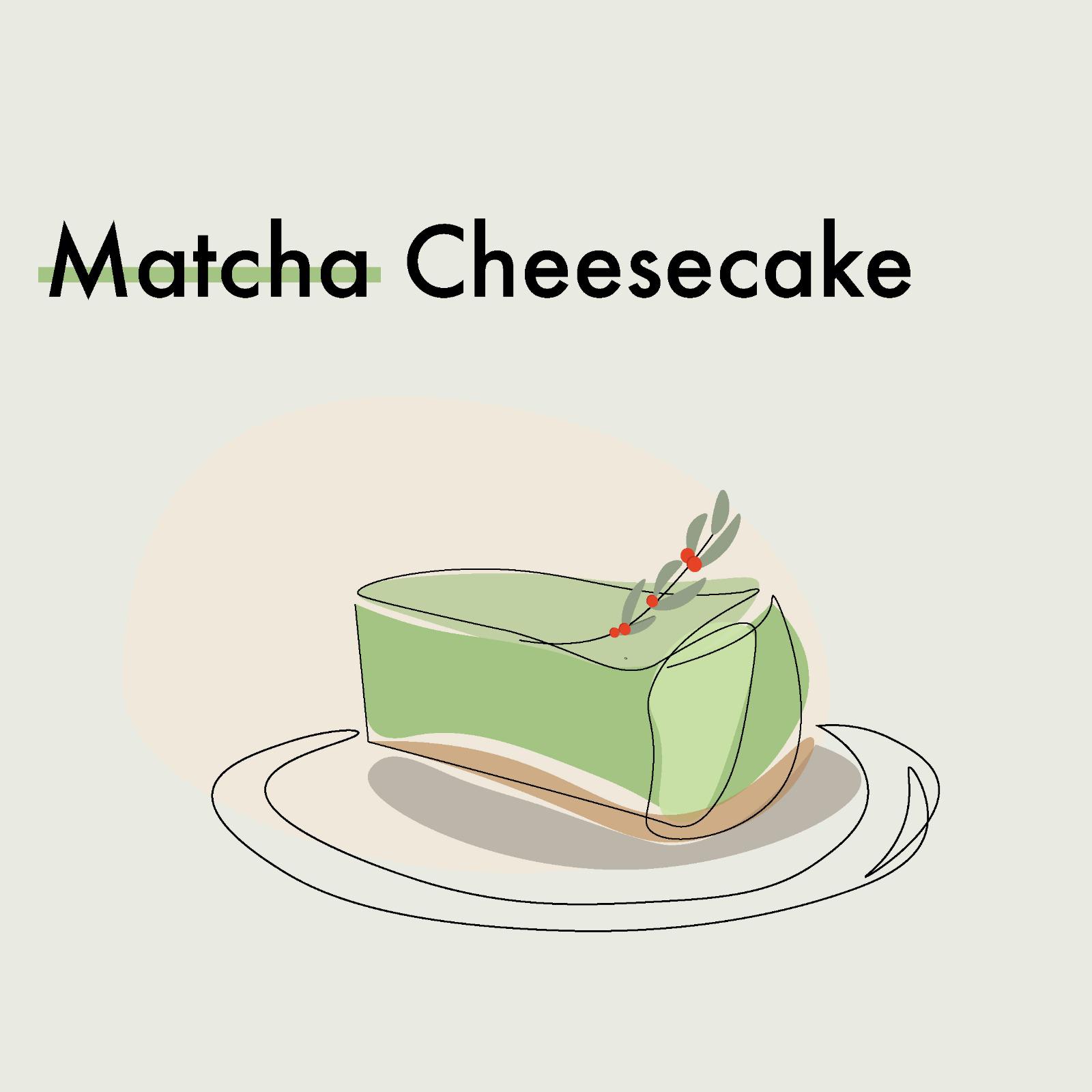 Matcha sajttorta - Matcha sajttorta