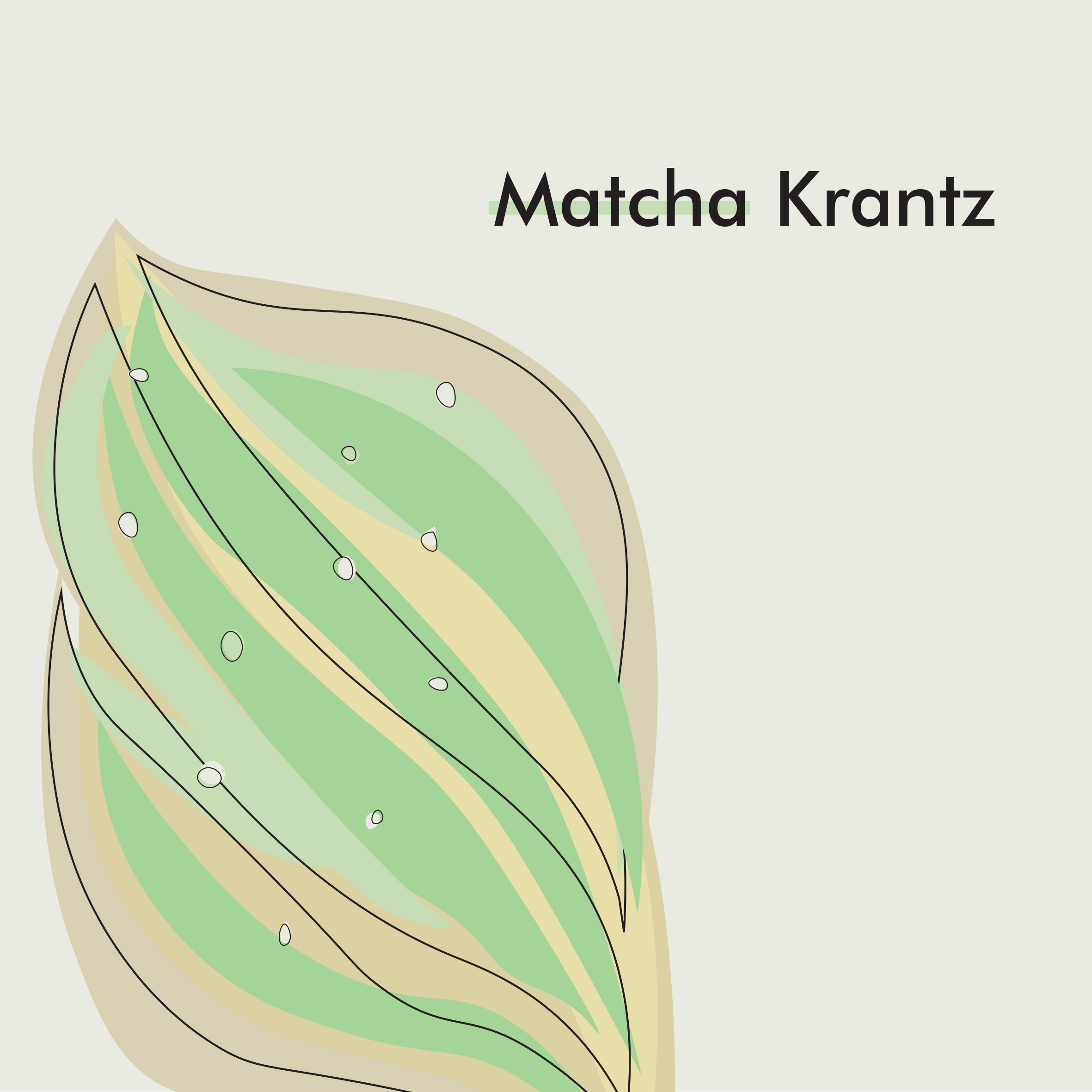 Krantz matchával és pisztáciával