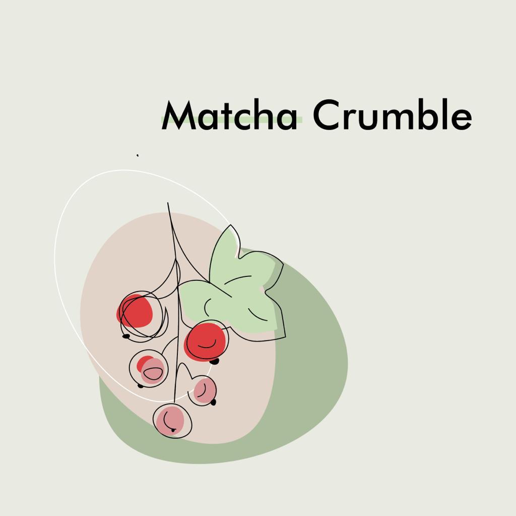 Matcha Crumble Cake