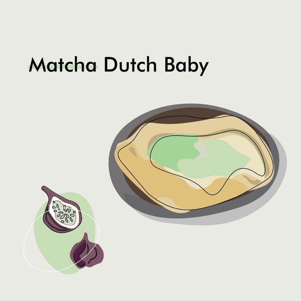 Matcha Dutch Baby